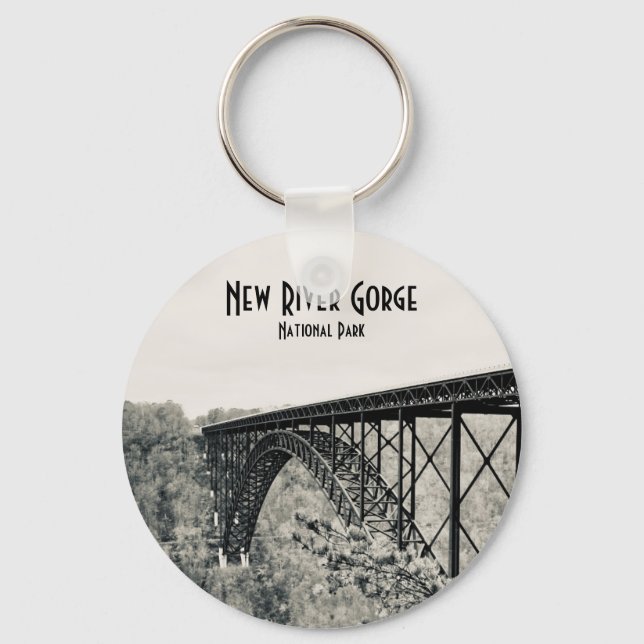 New River Gorge National Park Key Ring (Front)