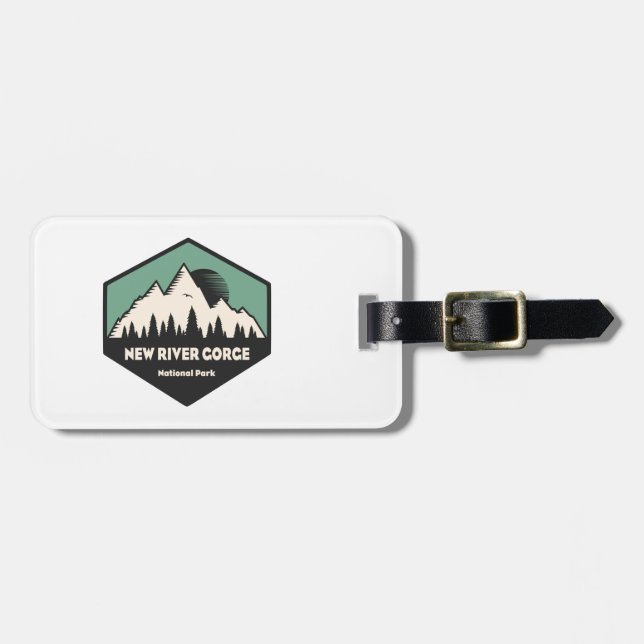 New River Gorge National Park Luggage Tag (Front Horizontal)
