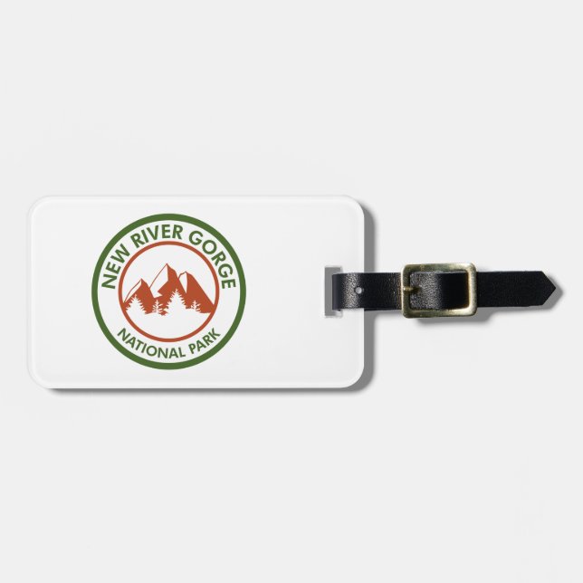 New River Gorge National Park Luggage Tag (Front Horizontal)