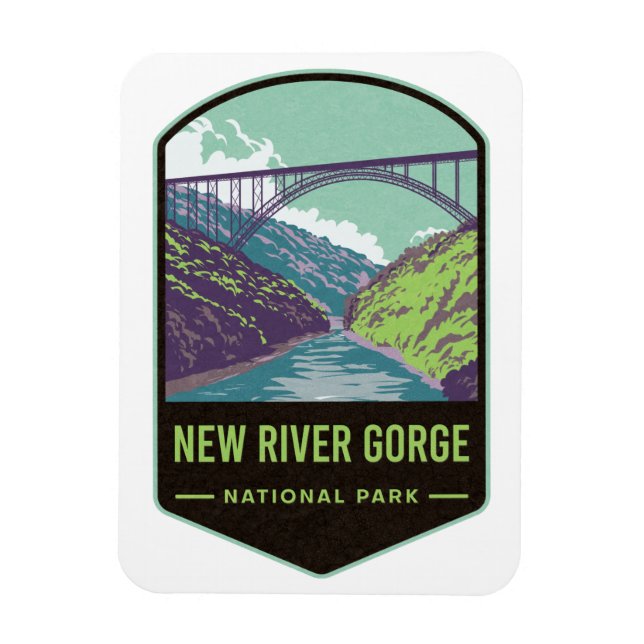 New River Gorge National Park Magnet (Vertical)