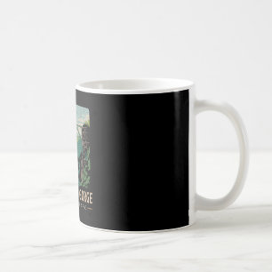New river gorge national park retro bridge coffee mug