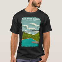 New River Gorge National Park Travel Poster