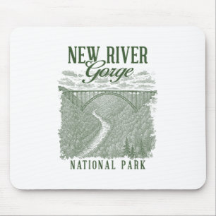 New River Gorge National Park Travelling Nature Ex Mouse Pad