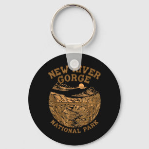 New River Gorge National Park Travelling Nature Key Ring