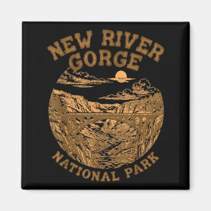 New River Gorge National Park Travelling Nature Magnet
