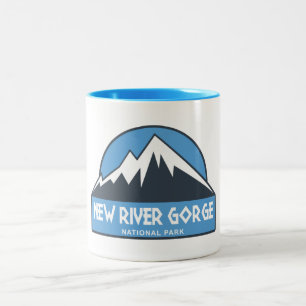 New River Gorge National Park Two-Tone Coffee Mug