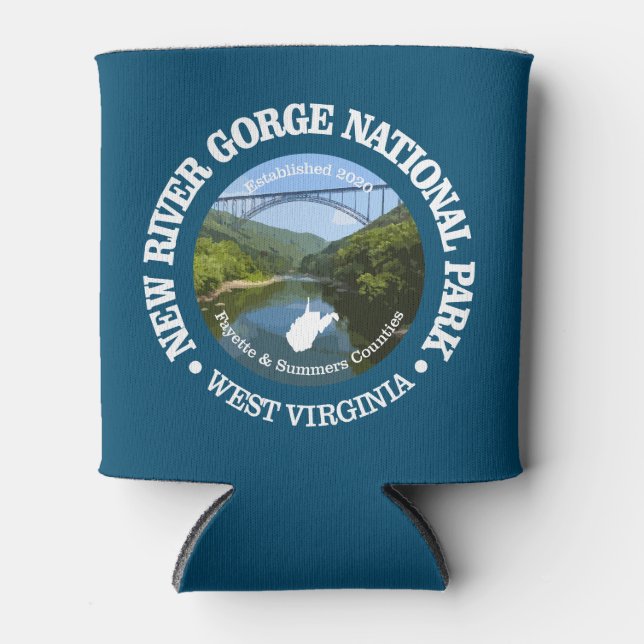 New River Gorge (NP2) Can Cooler (Front)