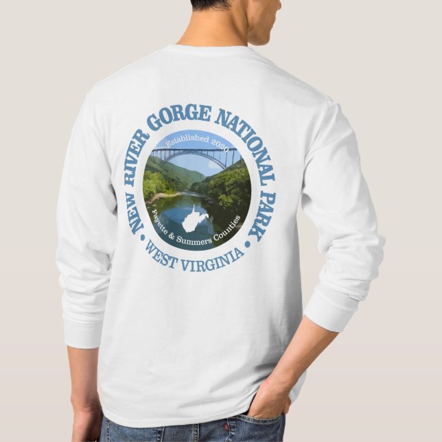 New River Gorge (NP2) T-Shirt (Back)