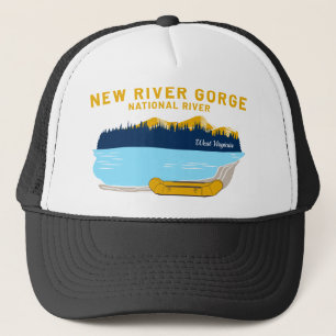 New River Gorge Rafting Trucker Hat