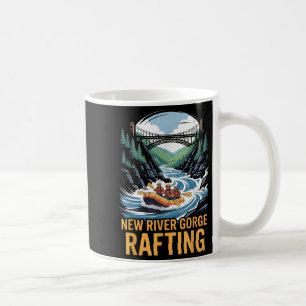 New River Gorge Rafting Whitewater Kayak Outdoor W Coffee Mug