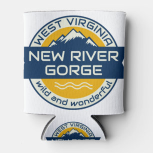 New River Gorge West Virginia Can Cooler