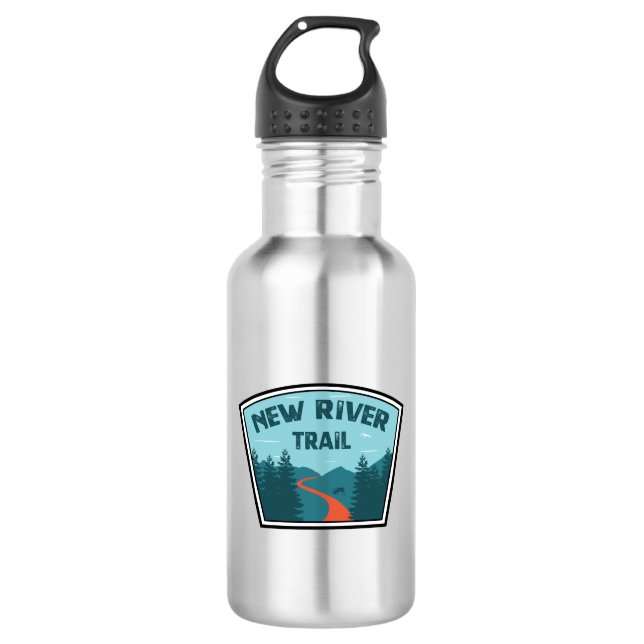New River Trail 532 Ml Water Bottle (Front)
