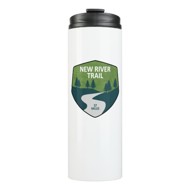 New River Trail Thermal Tumbler (Front)