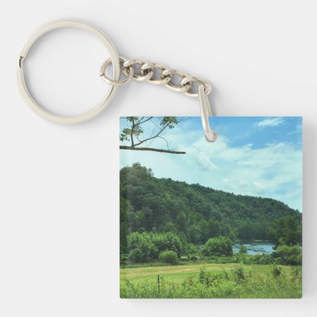 New River, Virginia Key Ring (Front)