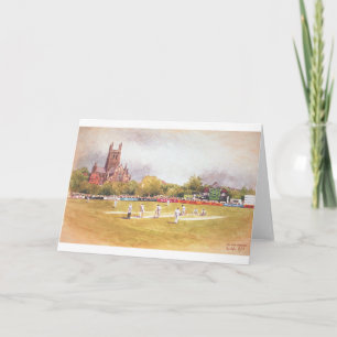 New Road.Worcestershire County Cricket  Ground Card