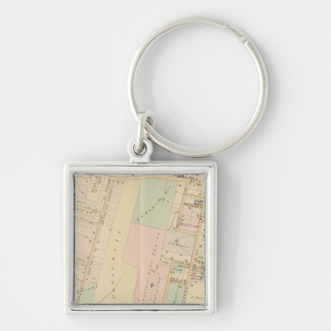 New Rochelle, New York Key Ring (Front)