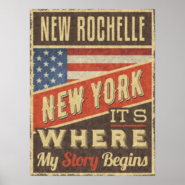 New Rochelle New York Poster (Front)