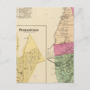 New Rochelle, Town Pelhamville Postcard