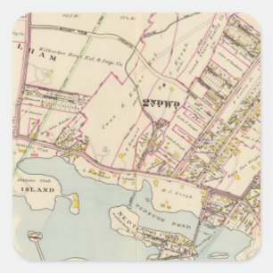 New Rochelle ward 2, New York Square Sticker