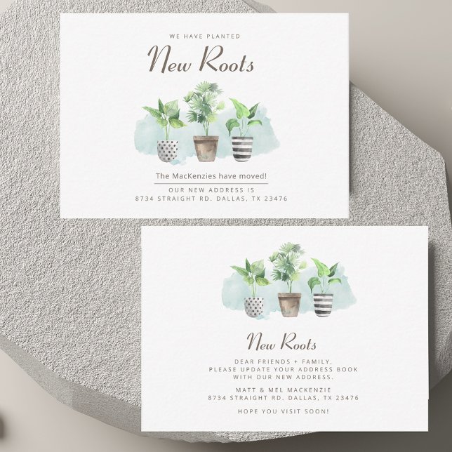 New Roots Address Change Moving Announcement (New Roots Address Change Moving Announcement)