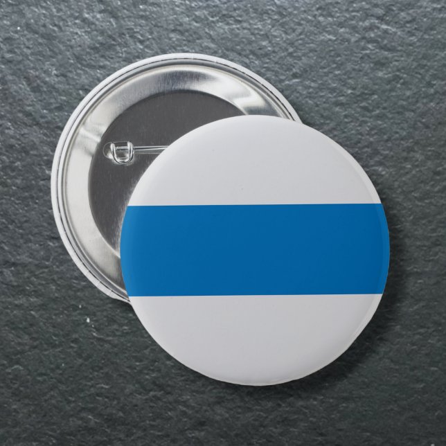 New Russian Anti-War Protest Flag 2022 White Blue 6 Cm Round Badge (Creator Uploaded)