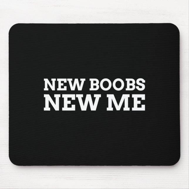 New S New Me Funny Job  Mouse Pad (Front)