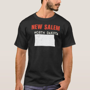 New Salem North Dakota USA State America Travel T-Shirt