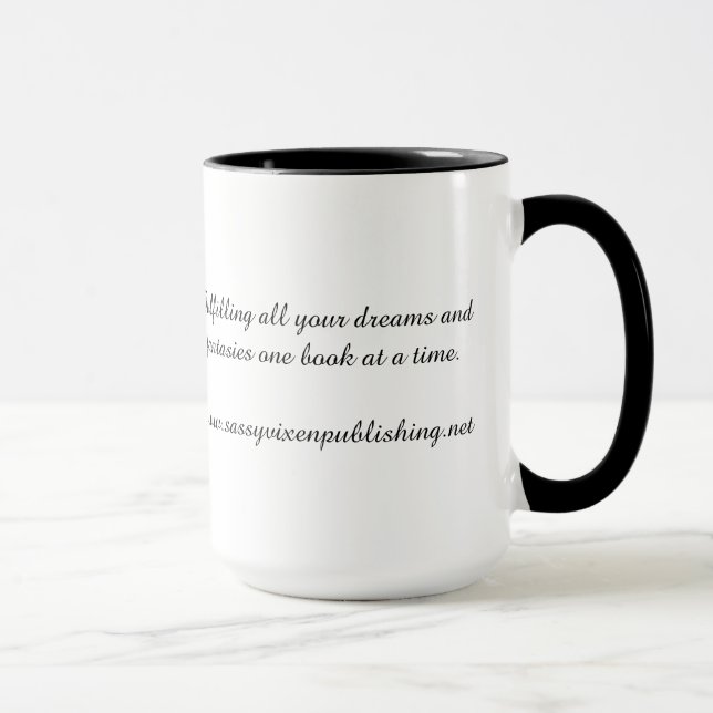 New Sassy Vixen Publishing Logo Mug (Right)