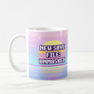 New Save File: Unmasked Neurodivergent Pixel Mug
