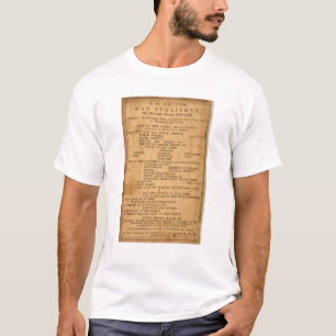 New sectional map of the state of Illinois T-Shirt
