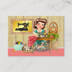 NEW Sewing / Seamstress / Fashion Business Card