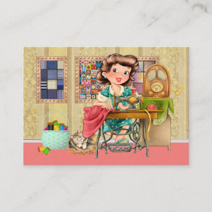 NEW Sewing / Seamstress / Fashion Business Card