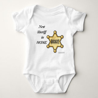 New Sheriff in Home BABY Bodysuit
