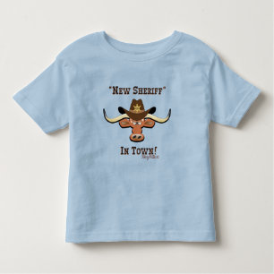 New Sheriff In Town, Longhorn Toddler T-shirt