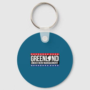 New Shirt Greenlands Usa Management Political Meme Key Ring