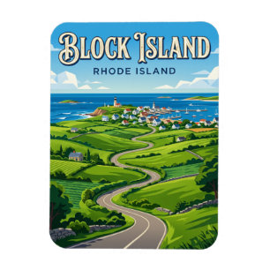 New Shoreham Rhode Island Magnet