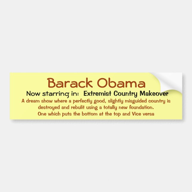 New show bumper sticker (Front)