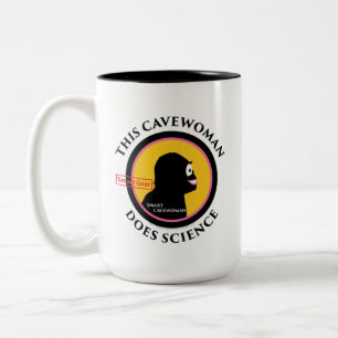 New Smart Gear Cavewoman Does Science Mug