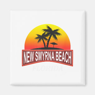 New Smyrna Beach Florida - Beach Vacation - Magnet