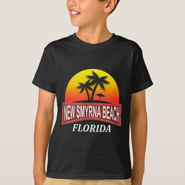 New Smyrna Beach Florida - Beach Vacation -  T-Shirt (Front)