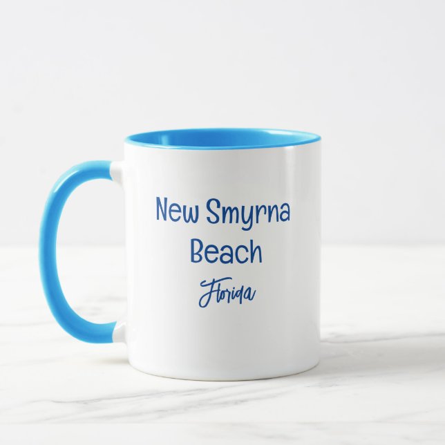 New Smyrna Beach Florida Coffee Mug (Left)