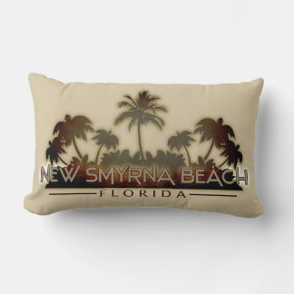 New Smyrna Beach Florida palm pillow