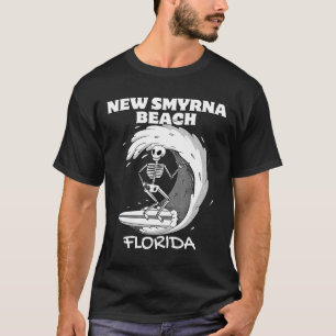 New Smyrna Beach Florida Surf Vintage Retro Surfin T-Shirt