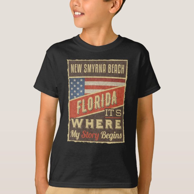 New Smyrna Beach Florida T-Shirt (Front)