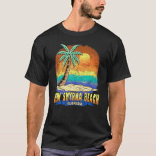 New Smyrna Beach Florida Vintage Distressed Souven T-Shirt