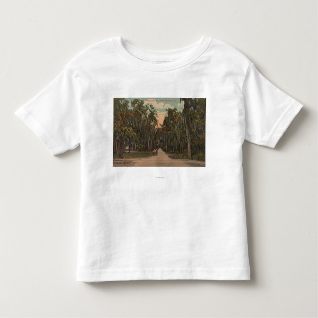 New Smyrna, Florida - View of Magnolia Toddler T-Shirt (Front)
