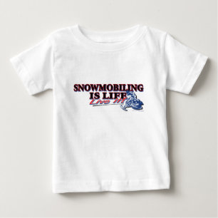 NEW-SNOWMOBILING-IS-LIFE BABY T-Shirt