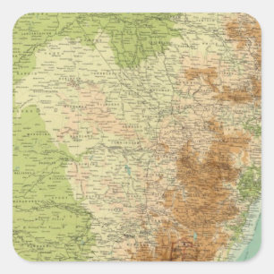 New South Wales 2 Square Sticker