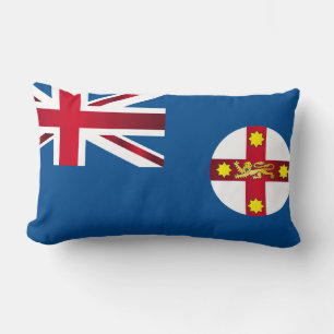 New South Wales flag Lumbar Cushion