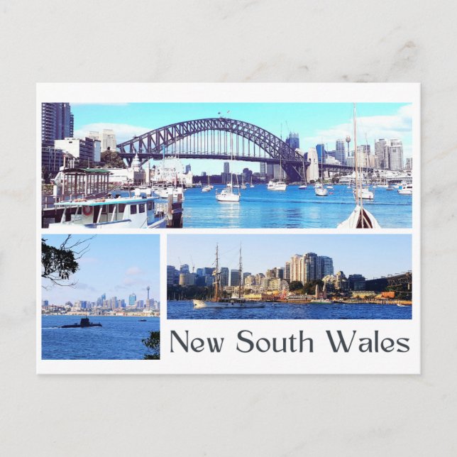 New South Wales Postcard (Front)